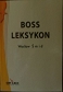 BOSS Leksykon