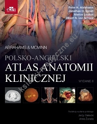 Polsko-angielski atlas anatomii klinicznej Mcminn & Abrahams