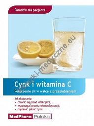 Poradnik dla Pacjenta - Cynk i witamina C  Połączenie sił w walce z przeziębieniem