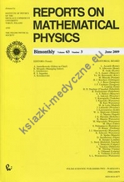 Reports on Mathematical Physics 63/3 2009 Kraj